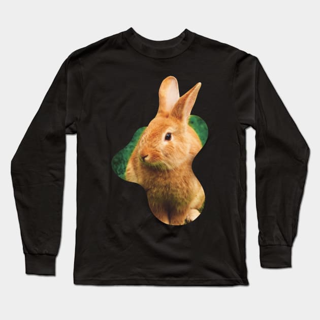 Easter Bunny with no eggs Long Sleeve T-Shirt by Arteria6e9Vena